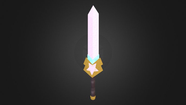 Steven Universe Connie's Sword 3D Model