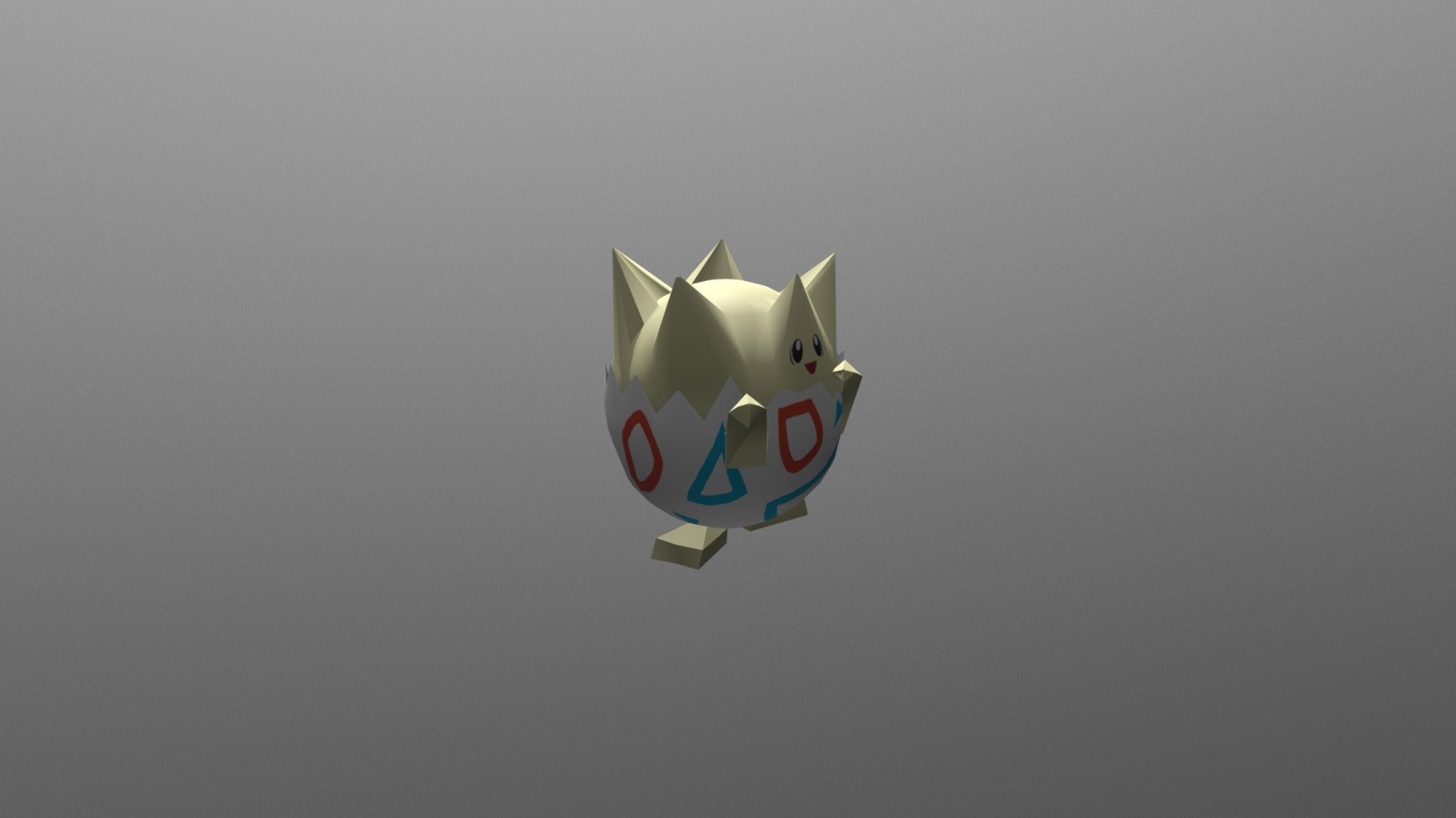 Togepi - 3D model by TAMADRE [76dfec3] - Sketchfab