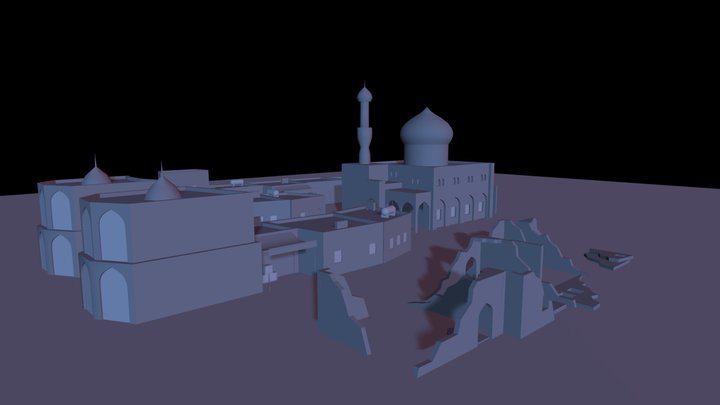 Arab Village 3D Model