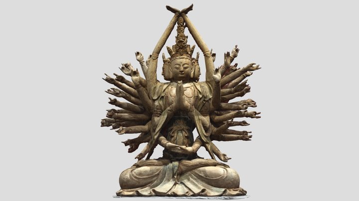 Avalokiteshvara 3D Model