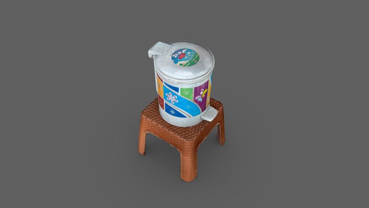 Bin 3D Model