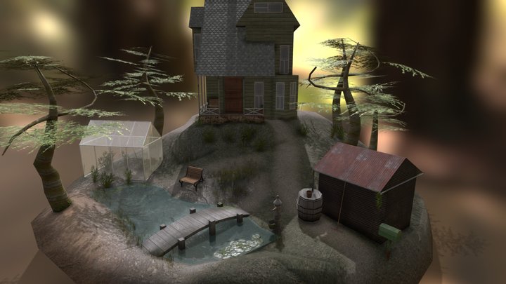 DAE Assignment - Grandma's Garden 3D Model
