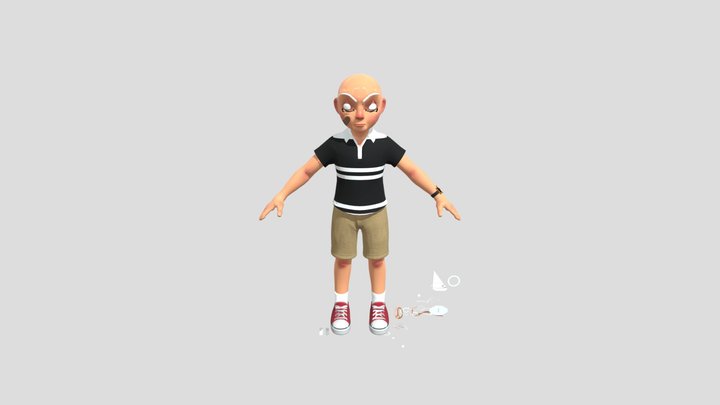 Gregory 3D Model
