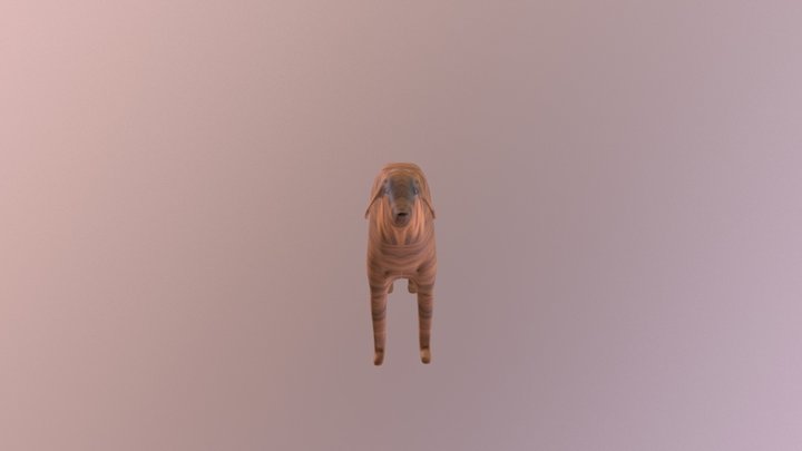 A Dog Blend1 3D Model