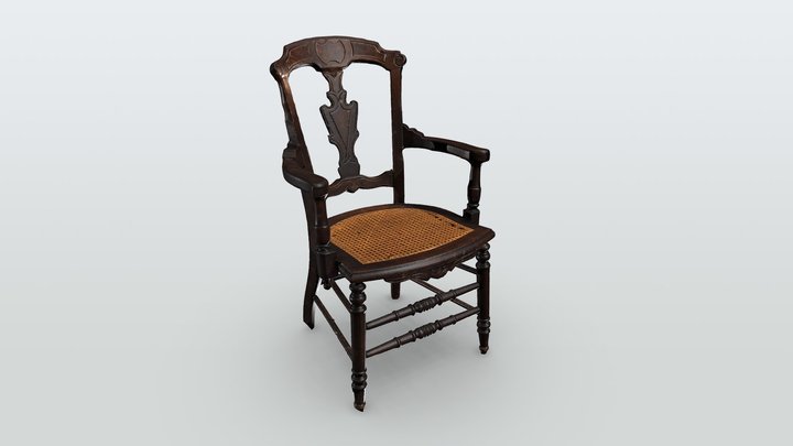 Literary Club Chair – Modello 3D gratuito STL