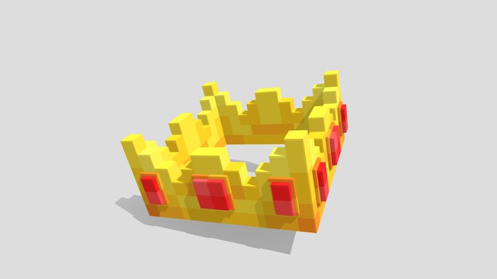 Golden Crown 3D Model