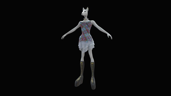 Vivienne Westwood Mascot 2 3D Model