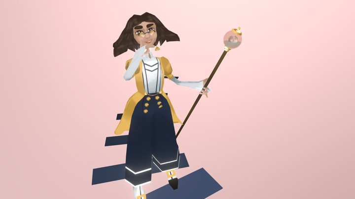 Space Time Witch 3D Model