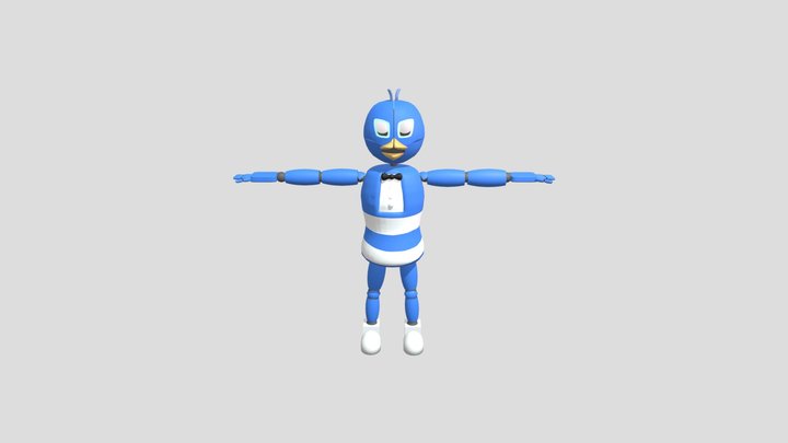Fantasy Tweetie V2 3D Model