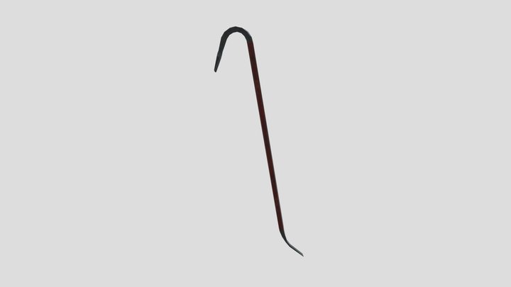 Angry Neighbor Crowbar 3D Model