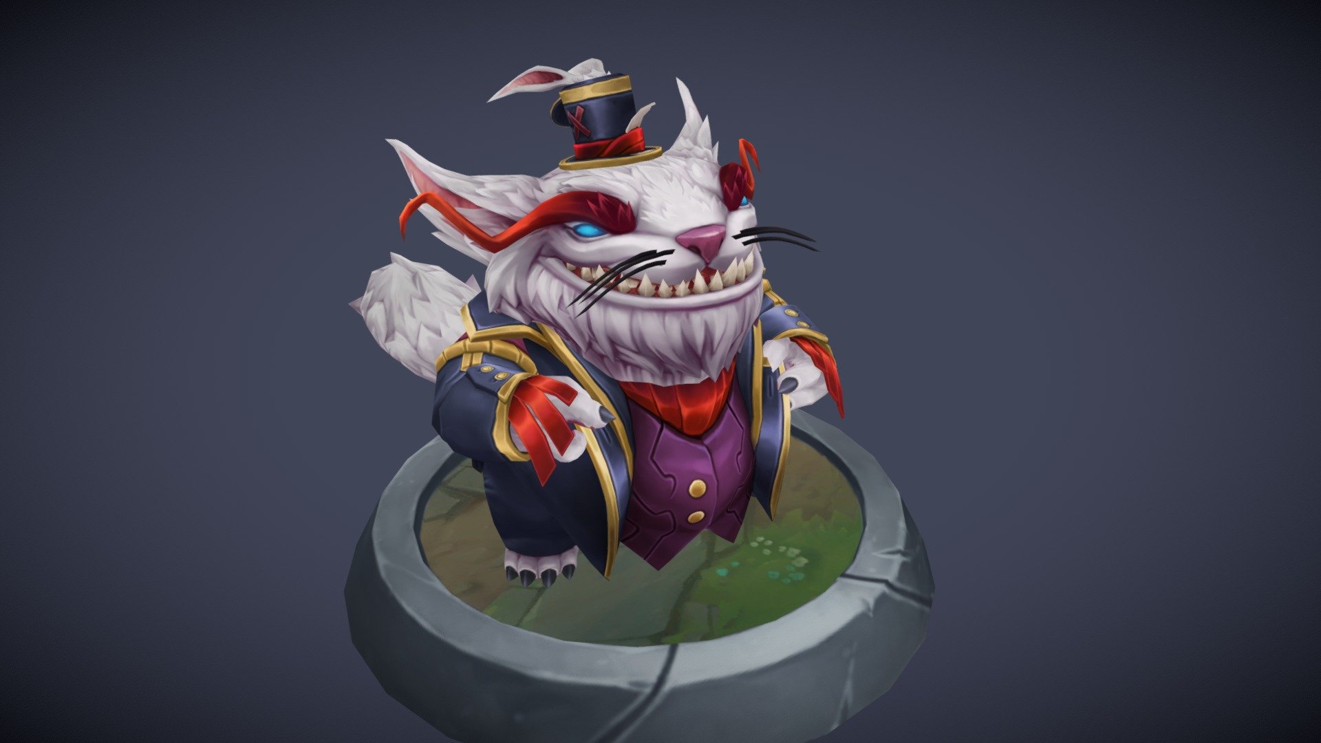 Tahm Kench in WonderLand 3D Model.