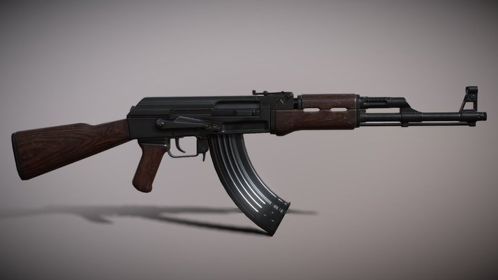 AK 47 3D Model