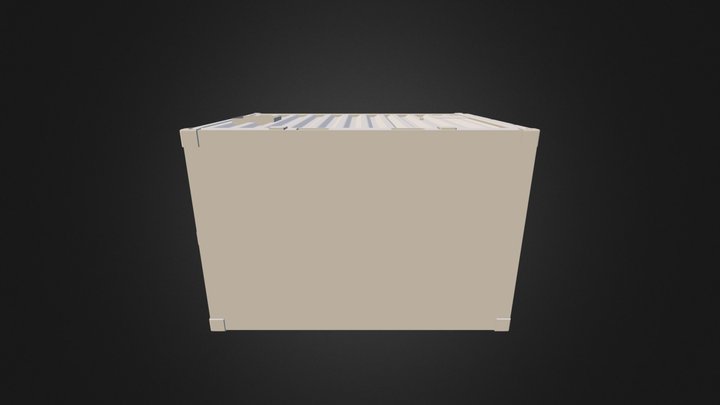 Test Container 3D Model