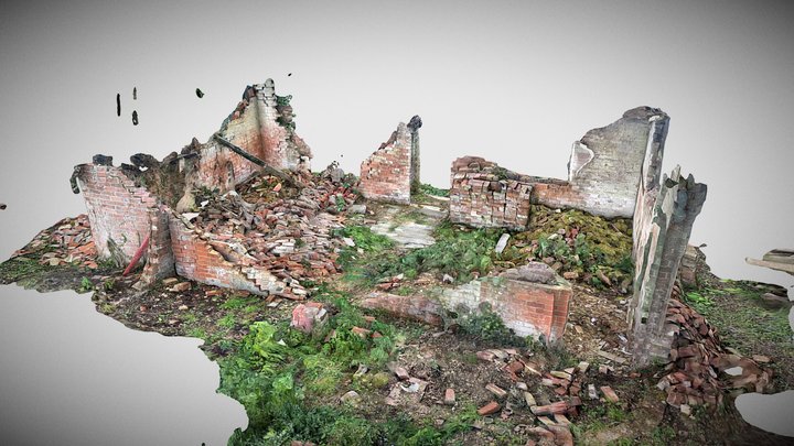 Derelict building 3D Model