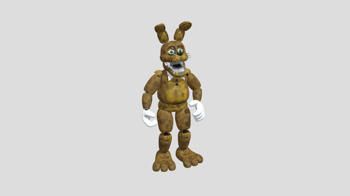 Springbonnie 3D Model