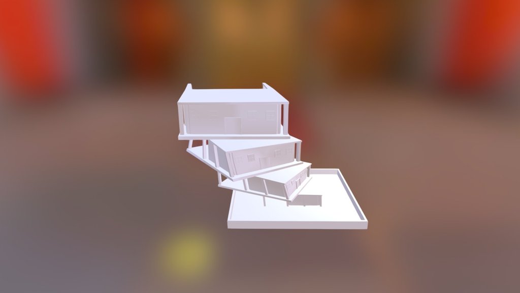 Funkybuilding1 - 3D model by Addyson_H. [76e98c0] - Sketchfab