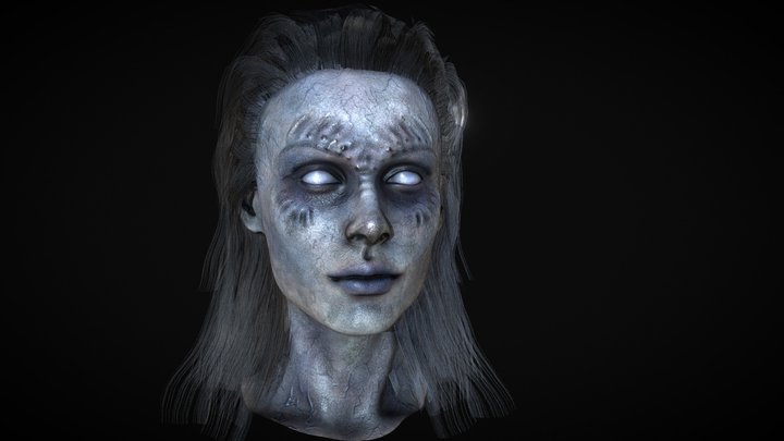 Zombie Queen 3D Model