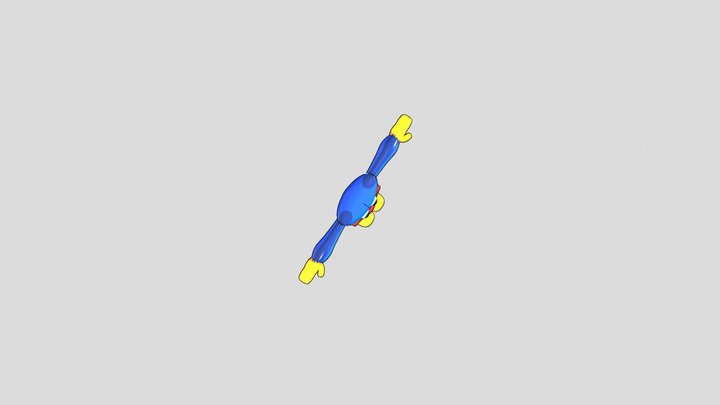 Huggy Wuggy 3D Model