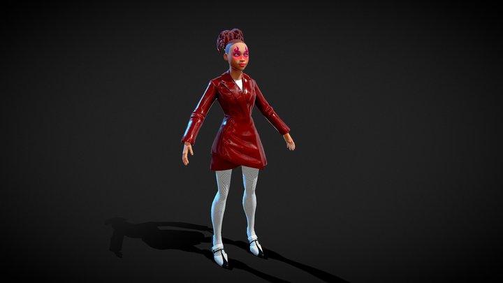 Ready Player Me female character