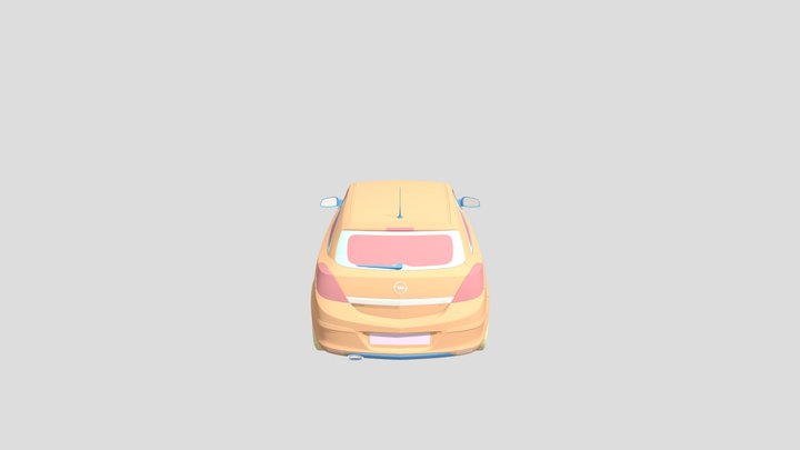 Opel Car Design 3D Model