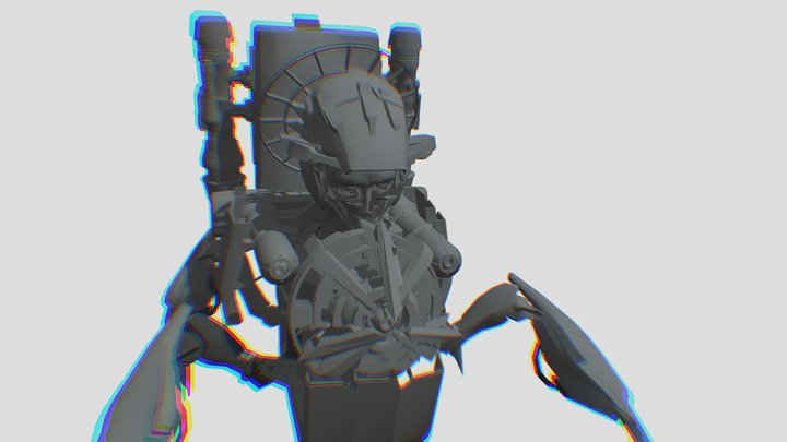 g mech updated 13 3D Model
