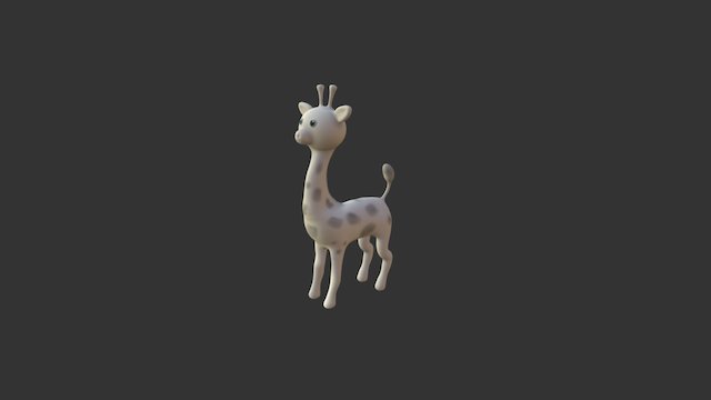 Giraffe 3D Model