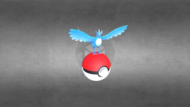 Articuno #144 3D Model