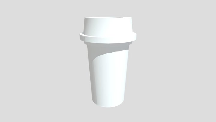 Cup of coffee(optional) 3D Model