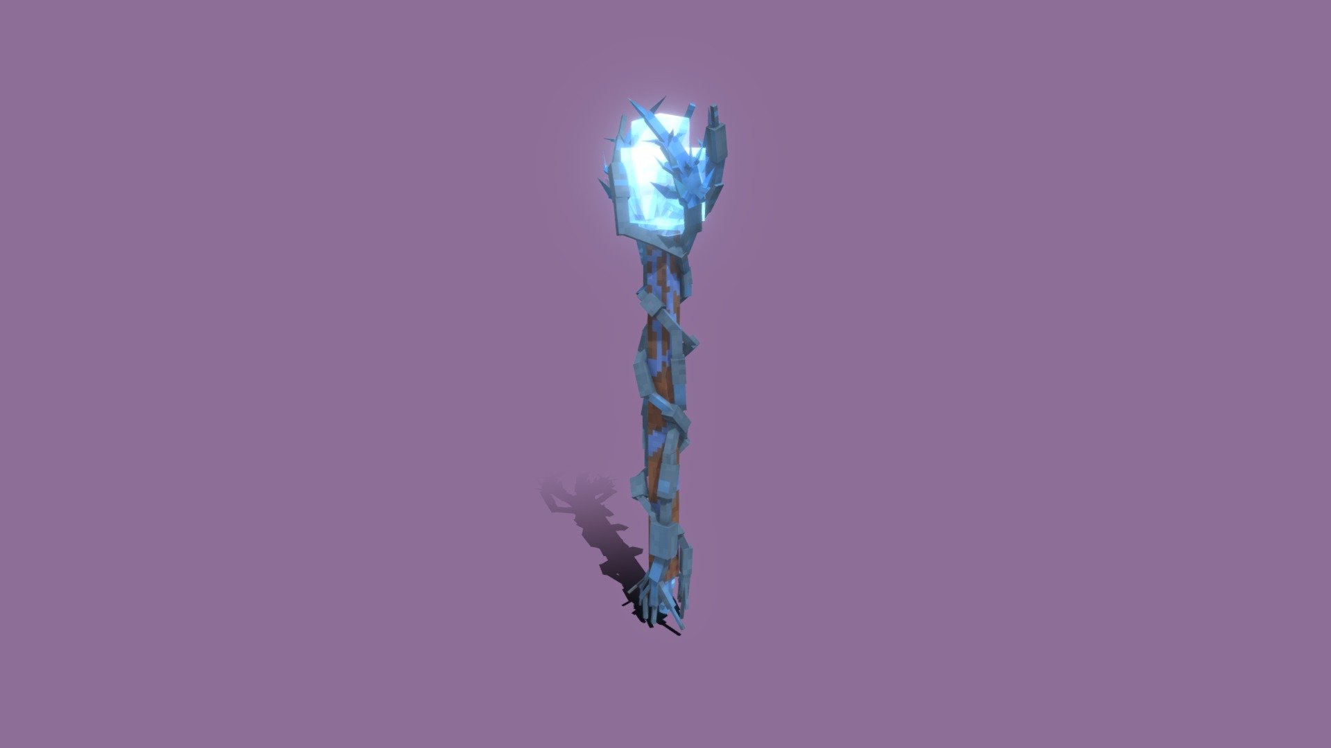 [Minecraft] Magic stick - 3D model by Lussuria [76ed733] - Sketchfab