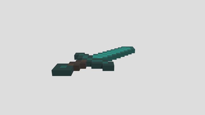 diamond sword 3D Model