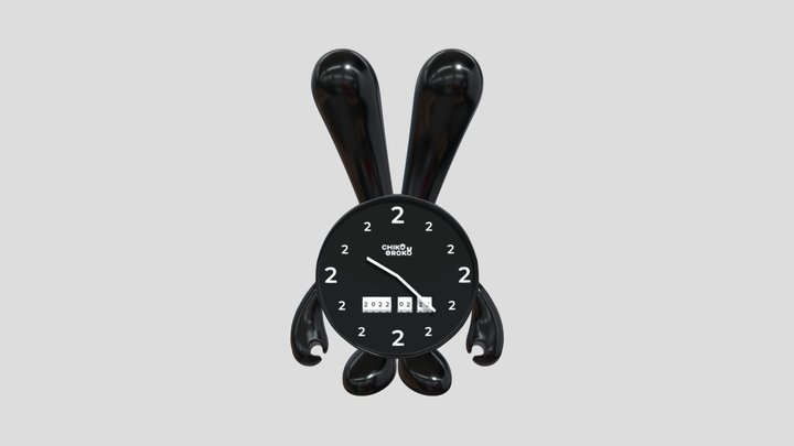 Twosday Black Edition 3D Model