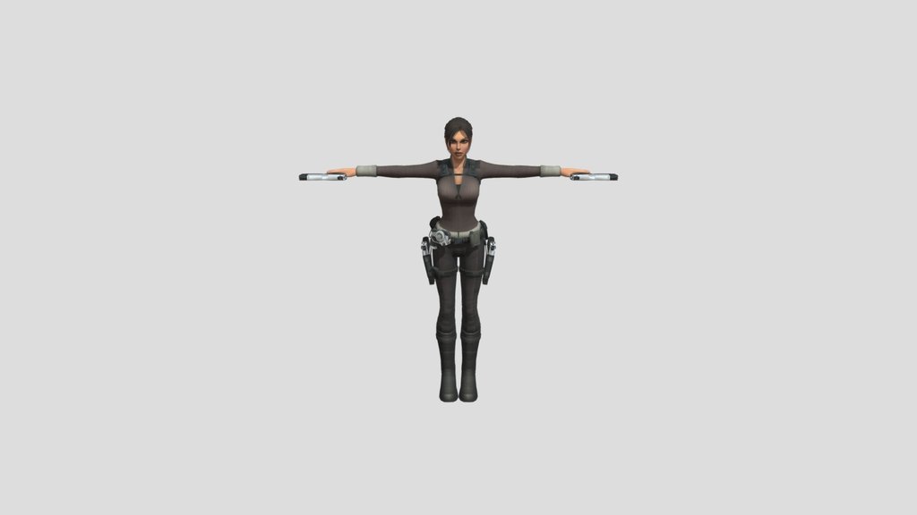 Lara Croft brown jacket