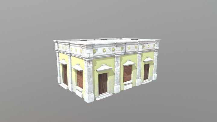 Mexican inspired house 3D Model