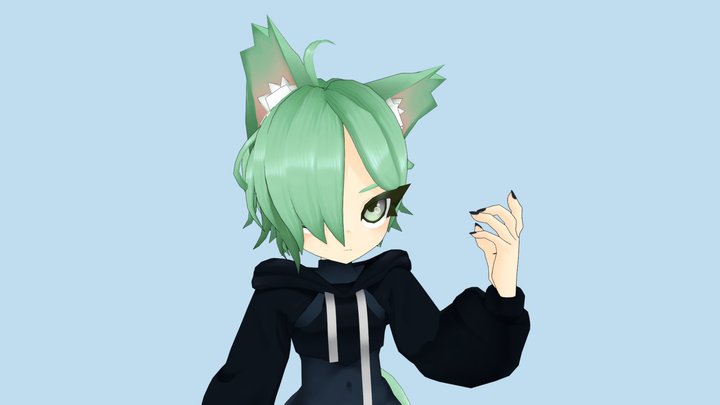 Catgirls 3D models - Sketchfab