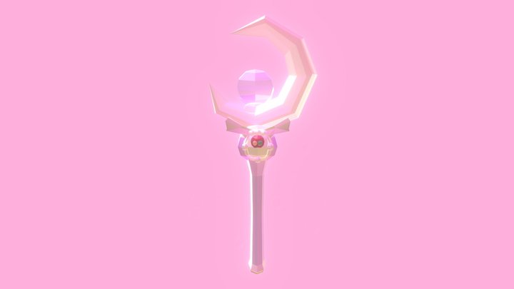 Sailor Moon Wand 3D Model