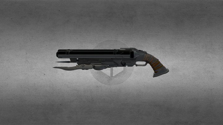 Doom Eternal - supershootgun 3D Model