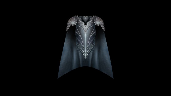 Thranduil's Armor From Hobbit Movie 3D Model
