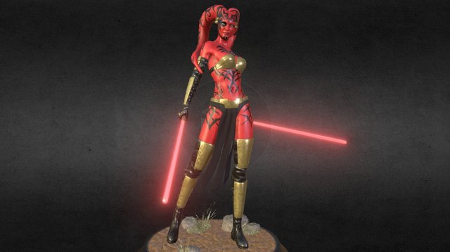 Darth Talon 3D Model