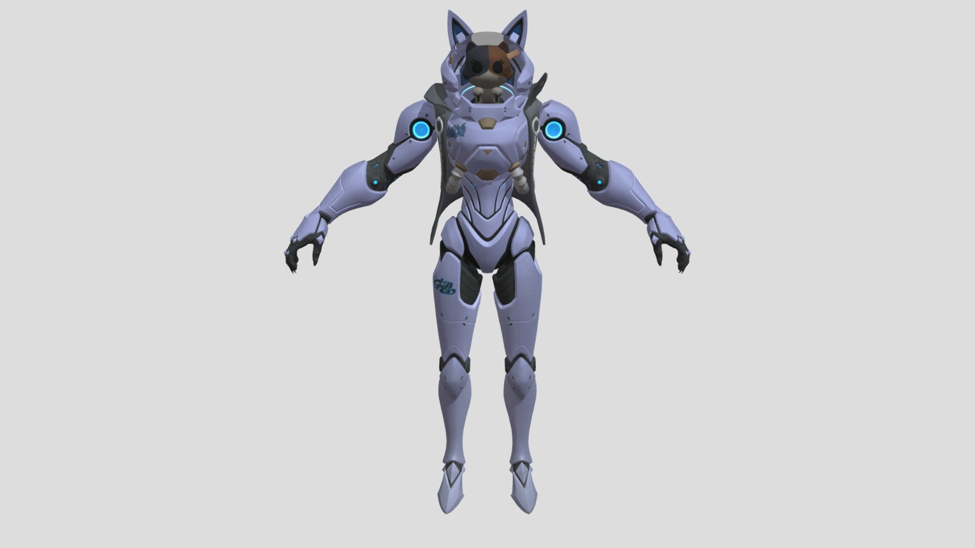 Katt - Fortnite Skin - Download Free 3D model by GatoBugadoBR  (@GatoBugadoBR) [76f1bd3]