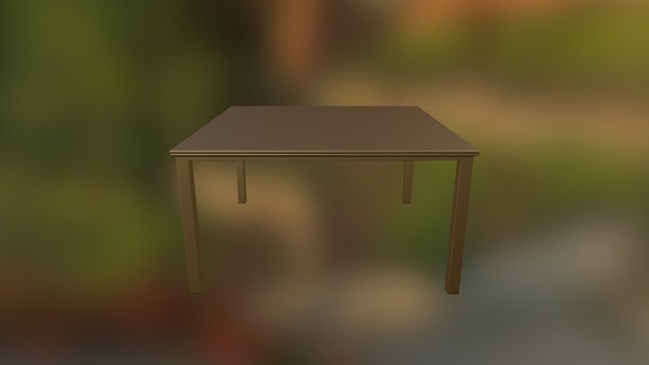 Stupid Table Thing 3D Model