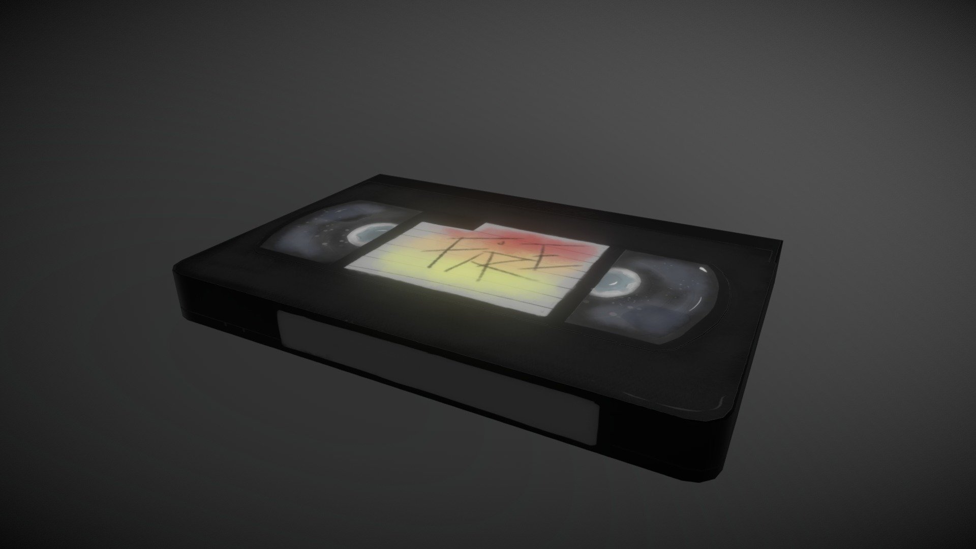 VHS Tape 3D model by Yatta (YattaGD) [76f3017] Sketchfab