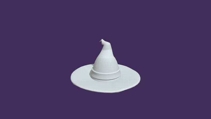 Witchs Hat 3D Model