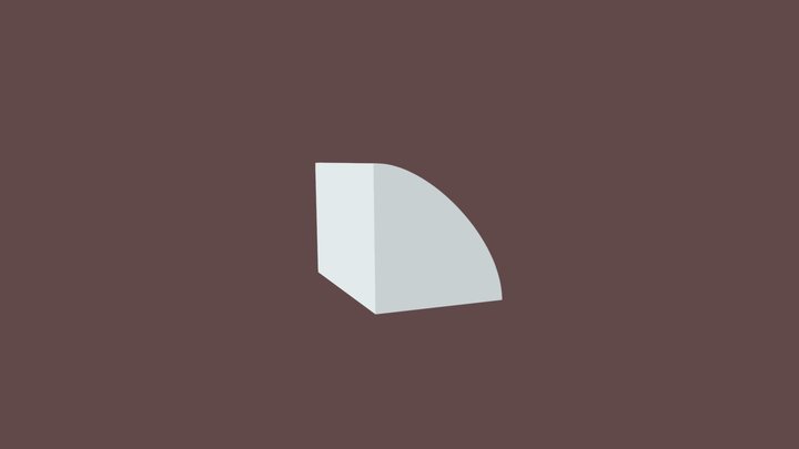Shrimple Curved Slope Outwarts 3D Model