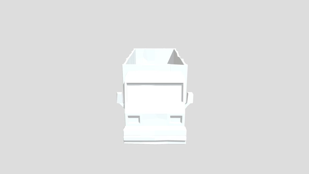 Low Poly Tipper Truck