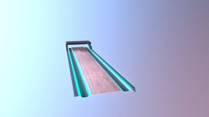 Bowling Lane 3D Model