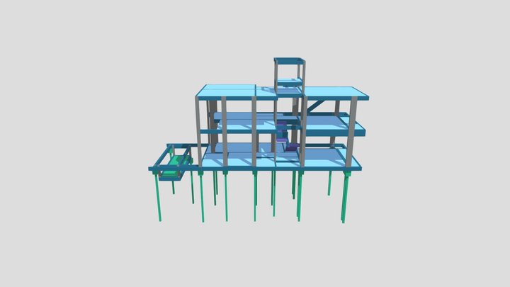 EST-BLUE372-PISCINA-2 3D Model