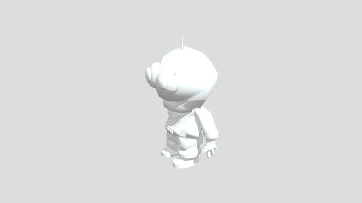 Pim Smiling Friends - MODEL ONLY 3D Model