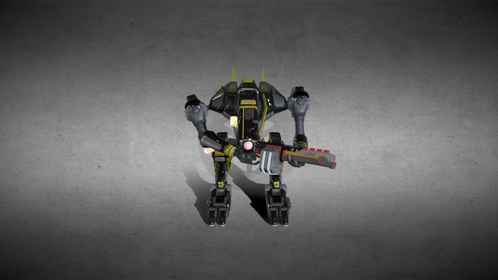 RB11 [Ant-eater] 3D Model