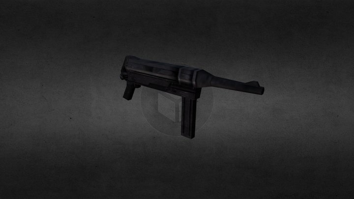 MP40 - Wolfenstein: Enemy Territory 3D Model