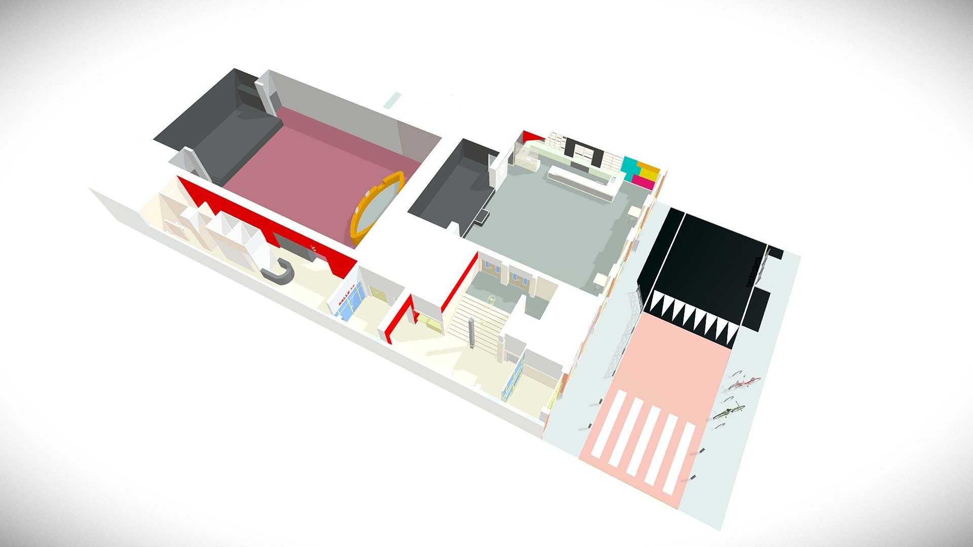 Le Grand Mix · Tourcoing — Sketchfab embed 3D viewer